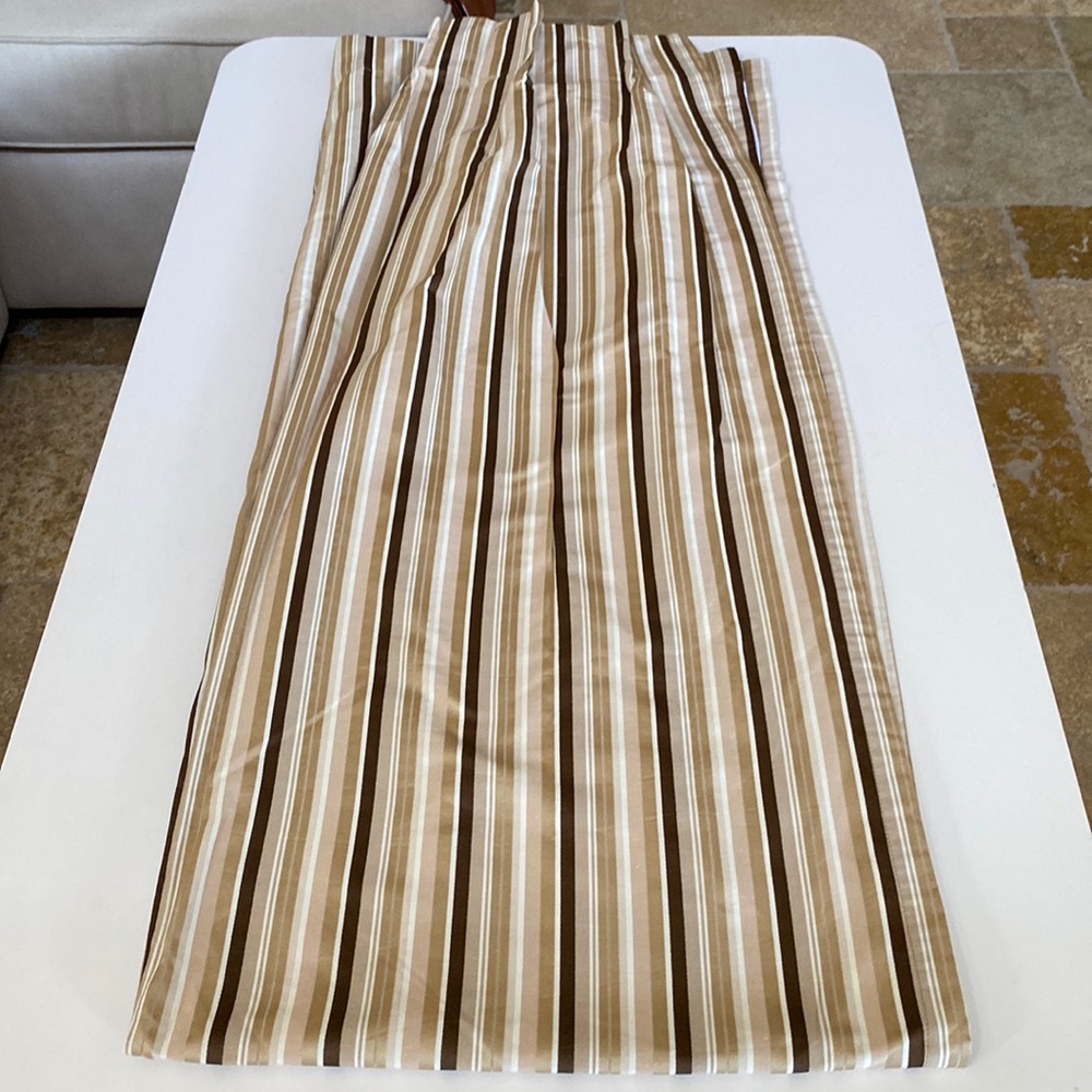 JCP Home Custom Drapery panel Supreme drapery in elegant pattern NWOT